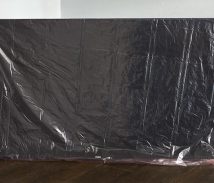 Anti-Static TV Cover in use