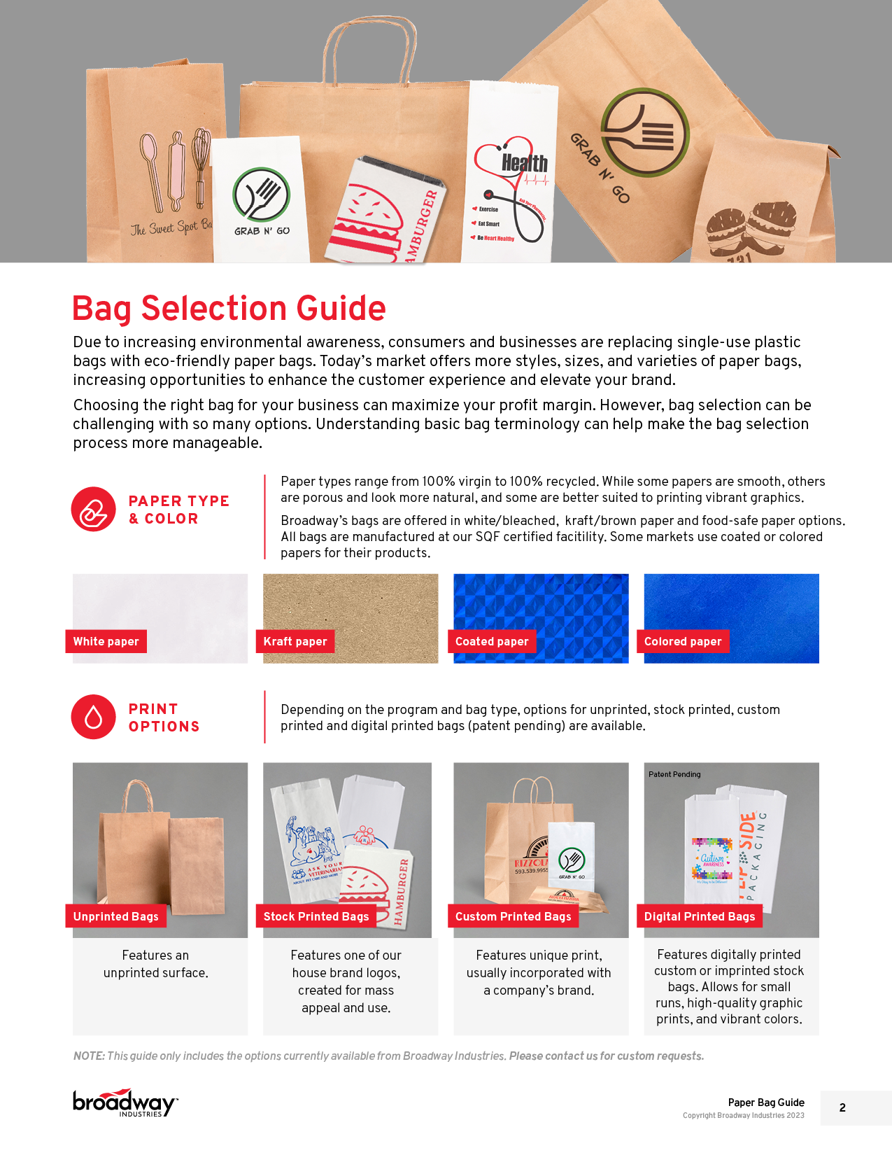 Paper Bag Guide